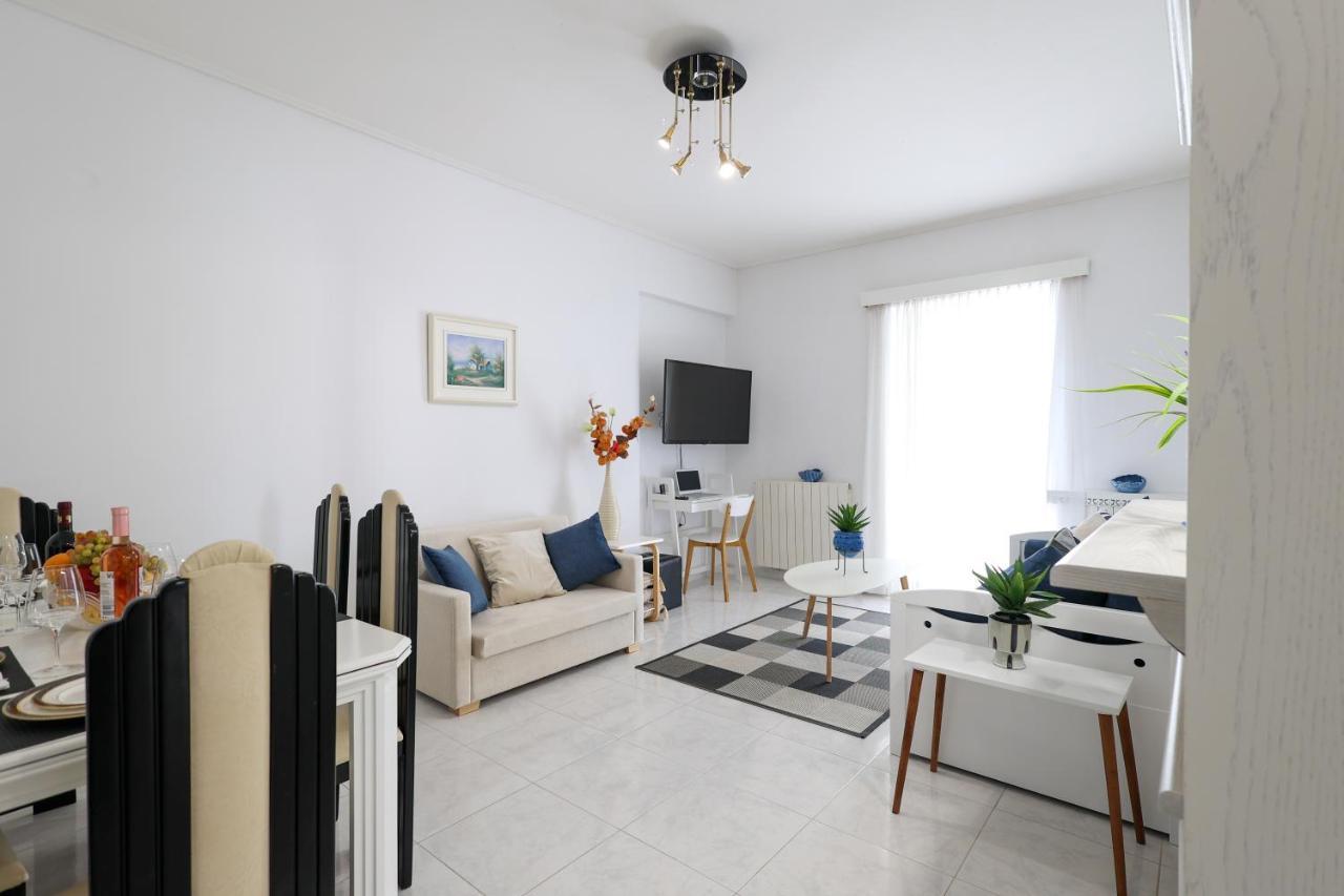 Seaside Penthouse In קלמאטה מראה חיצוני תמונה