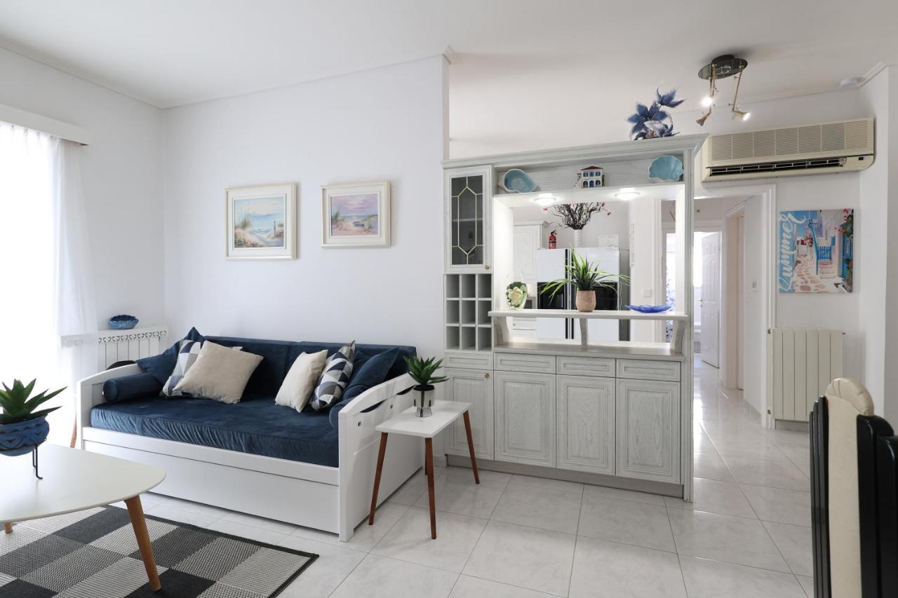 Seaside Penthouse In קלמאטה מראה חיצוני תמונה